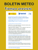Boletines de predicción meteorológica